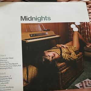 Taylor Swift Midnights Jade Green Vinyl Record